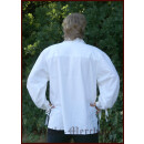 Medieval shirt with crinkled finish, natural, size S