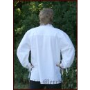 Medieval shirt with crinkled finish, natural, size M
