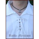 Medieval shirt with crinkled finish, natural, size M