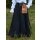 Medieval Skirt, wide flare, black, size L