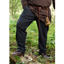 Basic Medieval Pants Hagen, black, size S