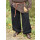 Loose-fitting medieval pants Hermann, black, size M