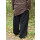 Loose-fitting medieval pants Hermann, black, size XL