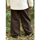 Loose-fitting medieval pants Hermann, brown, size XL