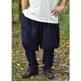 Viking Pants / Rus Pants Olaf, dark blue, size L
