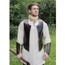 Basic Medieval Tunic Gunther, long-sleeved, natural-coloured, Size XXL