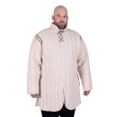 Long Gambeson, 100% Polyester padding, 100% natural-coloured cotton, size L