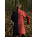 Gambeson with buttons, Jupon, Red and Black, size S