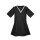 Medieval Braided Tunic Ailrik, short-sleeved, black, Size XXL
