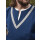 Medieval Braided Tunic Ailrik, short-sleeved, blue, Size XXL