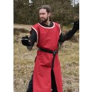 Medieval Tabard / Surcoat Eckhart, red/natural-coloured, size S/L