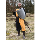 Medieval Tabard / Surcoat Eckhart, Mi-Parti, yellow/black, size S/L