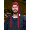 Medieval Coif with Lining, Unisex, Canvas, natural-coloured