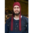 Medieval Coif with Lining, Unisex, Canvas, green
