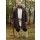 Klappenrock Bjorn, Viking Coat, brown, size M