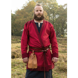 Klappenrock Bjorn, Viking Coat, red, size S