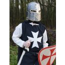 Hospitaller Tabard / Surcoat Alexander for Children, black/natural colored