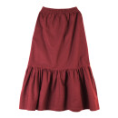 Medieval Skirt / Underskirt, red, size XXL