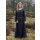 Simple Medieval Dress Afra, Canvas, dark blue