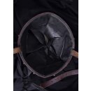 Archer Domed Helmet, 1.6 mm steel with leather liner