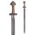 Dybäck Viking Sword with Scabbard, Tempered Carbon Steel Blade