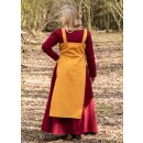 Viking Apron Dress, Overdress Tinna, mustard yellow, size L/XL