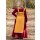 Viking Apron Dress, Overdress Tinna, mustard yellow, size L/XL