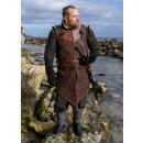 Woodsman LARP Armour, Suede Leather, Brown