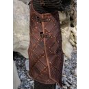 Woodsman LARP Armour, Suede Leather, Brown