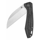 Pelican,  satin blade, black micarta handle