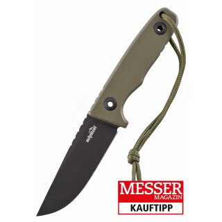 Schnitzel TRI, Outdoor Knife, green